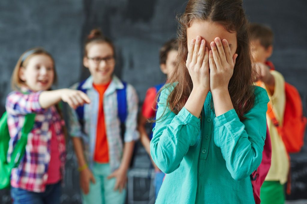 Being bullied in school