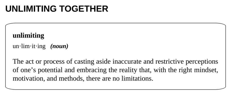 Unlimiting
