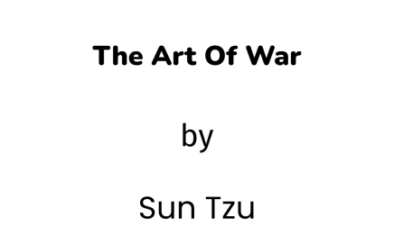 the art of war sun tzu