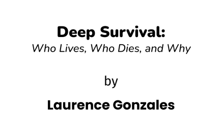 deep survival gonzales
