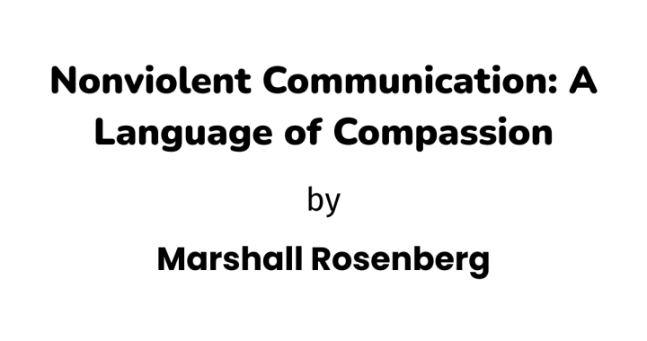 Nonviolent Communication